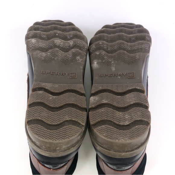 Sperry Top Sider Avenue Waterproof Duck Boots Men Brown STS10548 - Picture 7 of 10